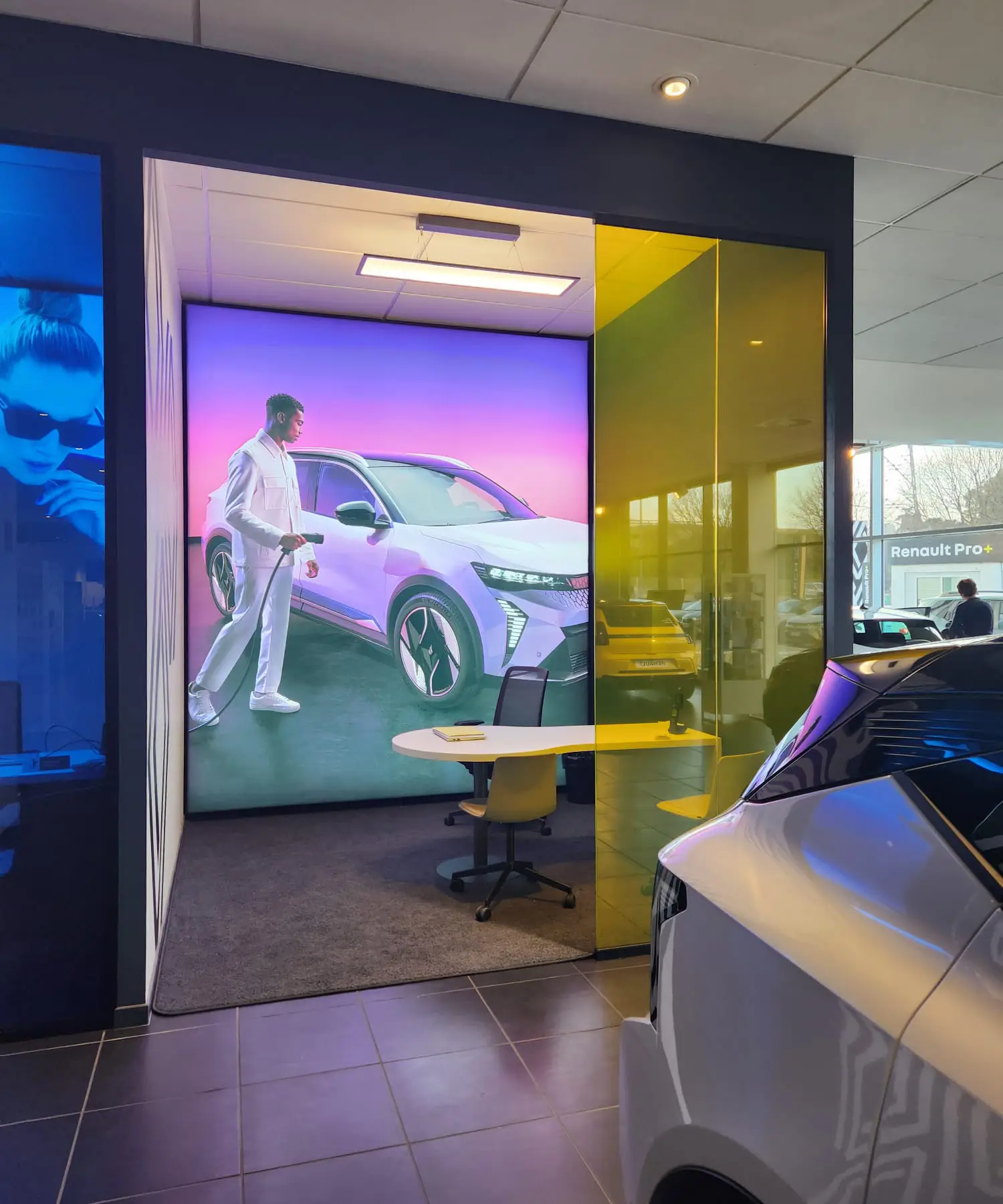 Film de couleur pour vitres intimité décoration