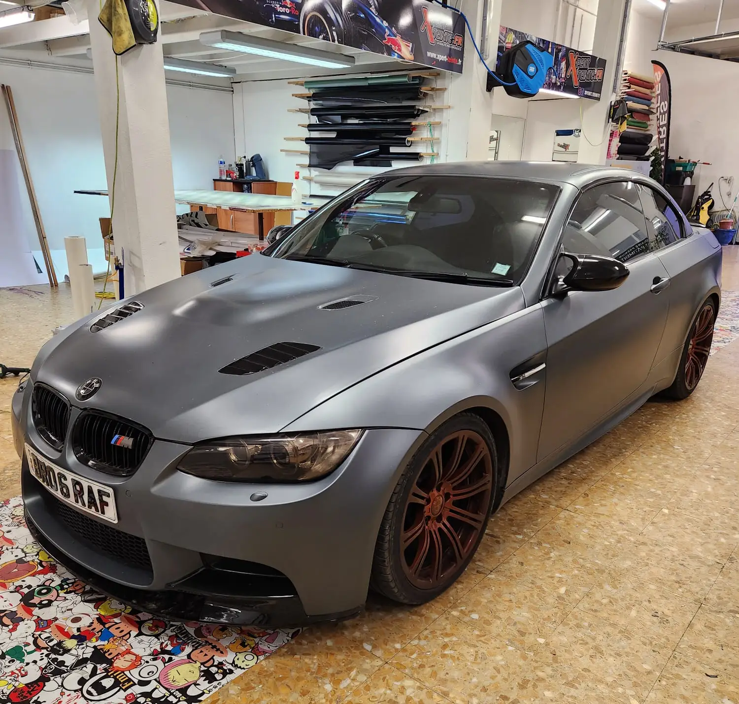 covering gris m bmw M3 toulon