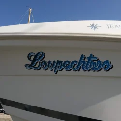 Nom de bapteme bateau personalisé